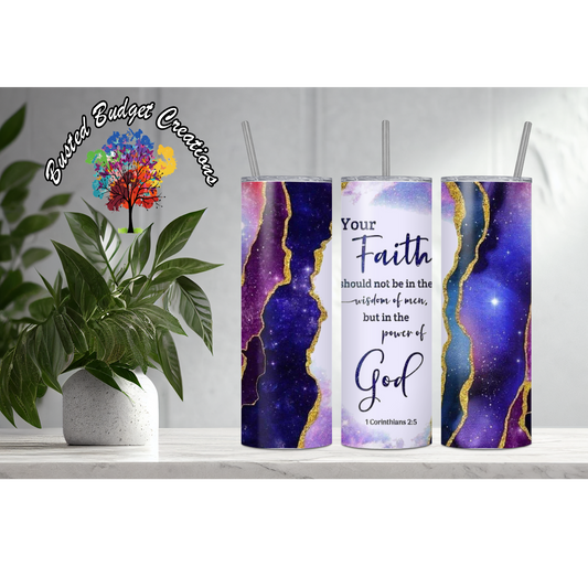 Faith - Power of God Tumbler