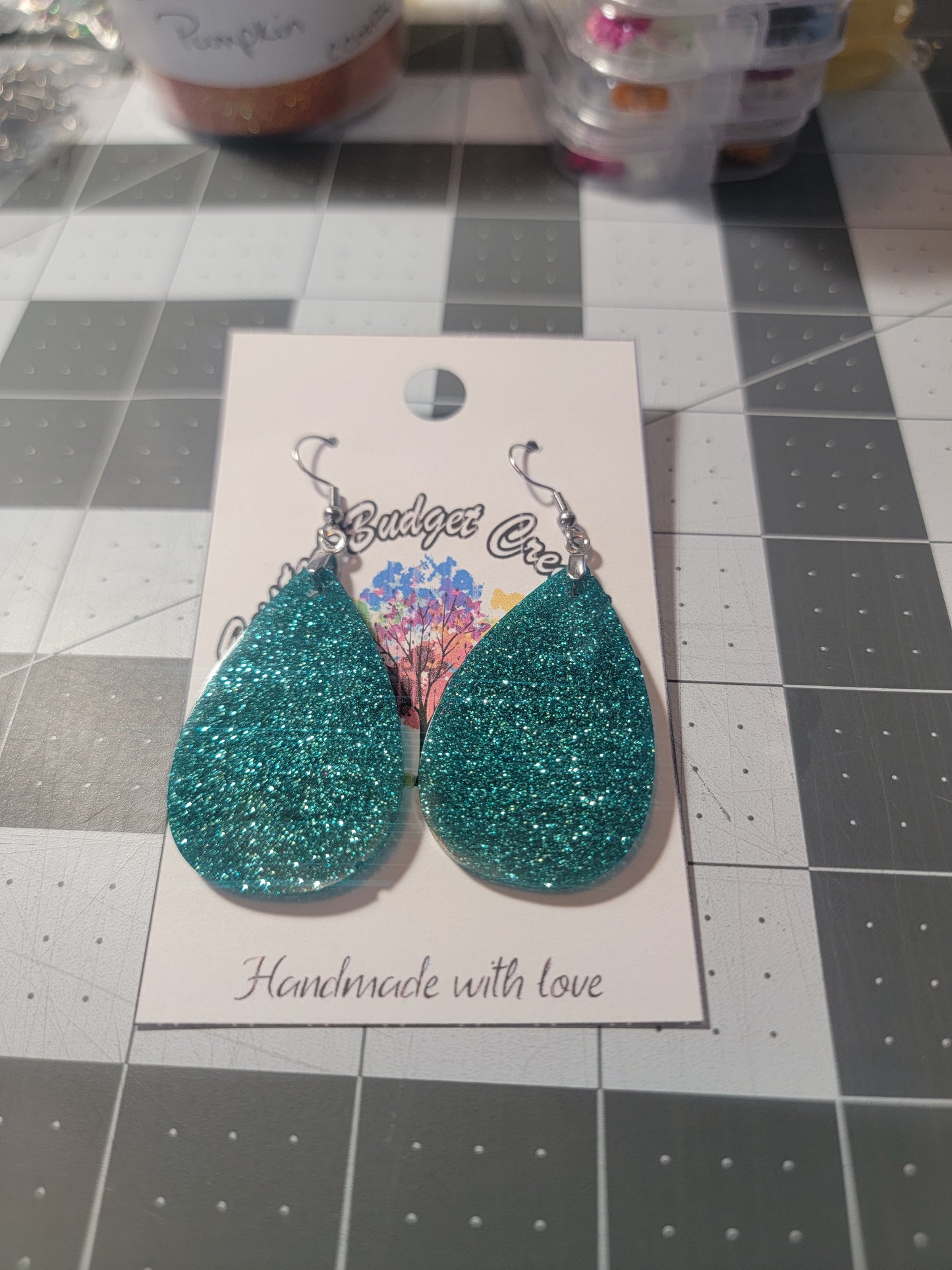 Darice Paradise Teardrop Earring